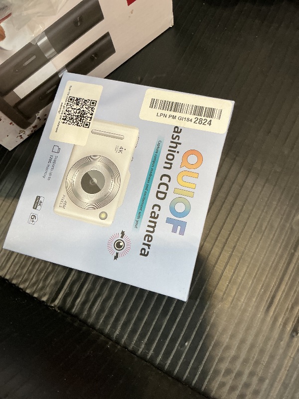 Photo 1 of QUIOF Digital Camera 4K Point & Shoot