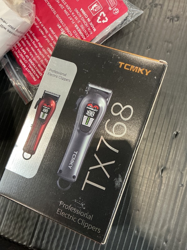Photo 1 of TCMKY Men's Rechargeable Hair Clippers & Trimmer Kit