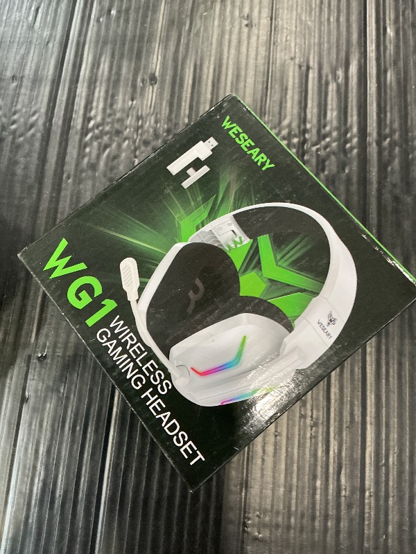 Photo 1 of WESEARY Wireless Gaming Headset - PS5, PS4, PC, 3D Audio