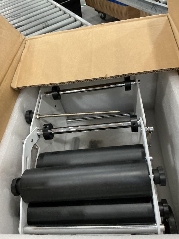 View 3 of Sumeve Manual Bottle Labeling Machine - White