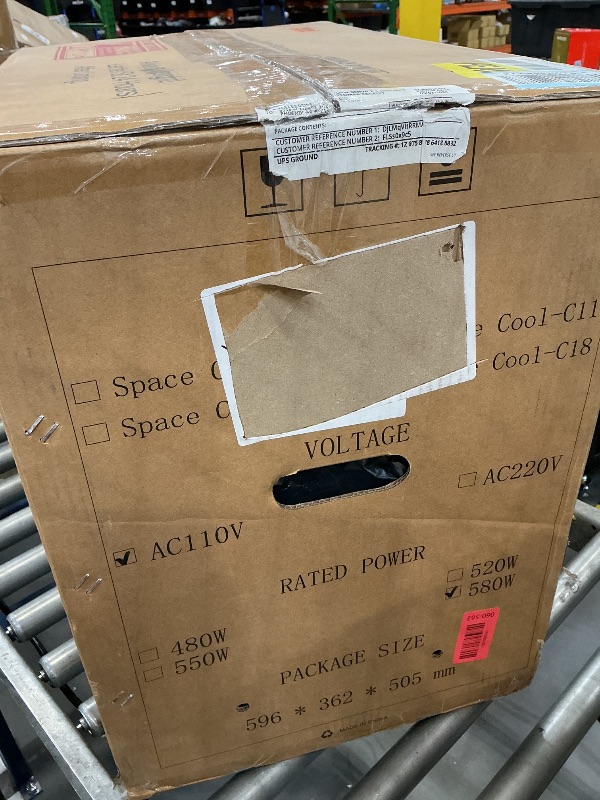 View 2 of 7500 BTU Portable Camping Air Conditioner.4-in-1 High-speed max cooling.