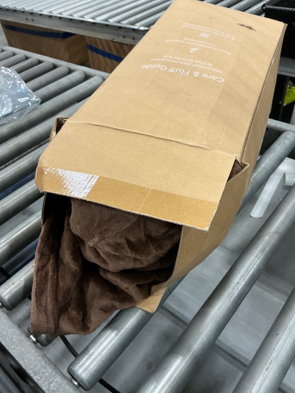 View 2 of Fleece Sheets Full Size Set - 4-Piece Velvet Flannel Sheet Set - Brown
