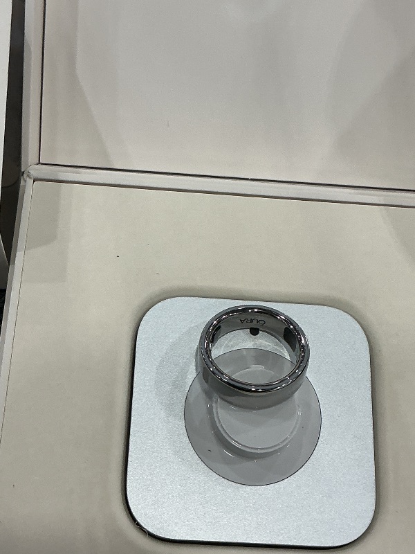 View 3 of OURA Ring 5 Smart Ring - Silver - Size 8