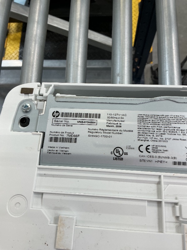 View 4 of HP LaserJet M110w Monochrome Laser Printer