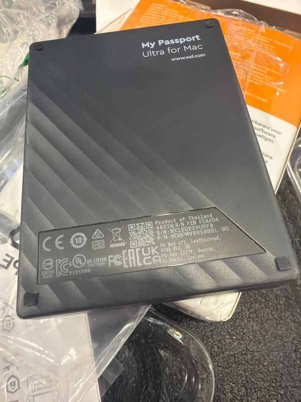 View 4 of WD My Passport Ultra for Mac 5TB External Hard Drive