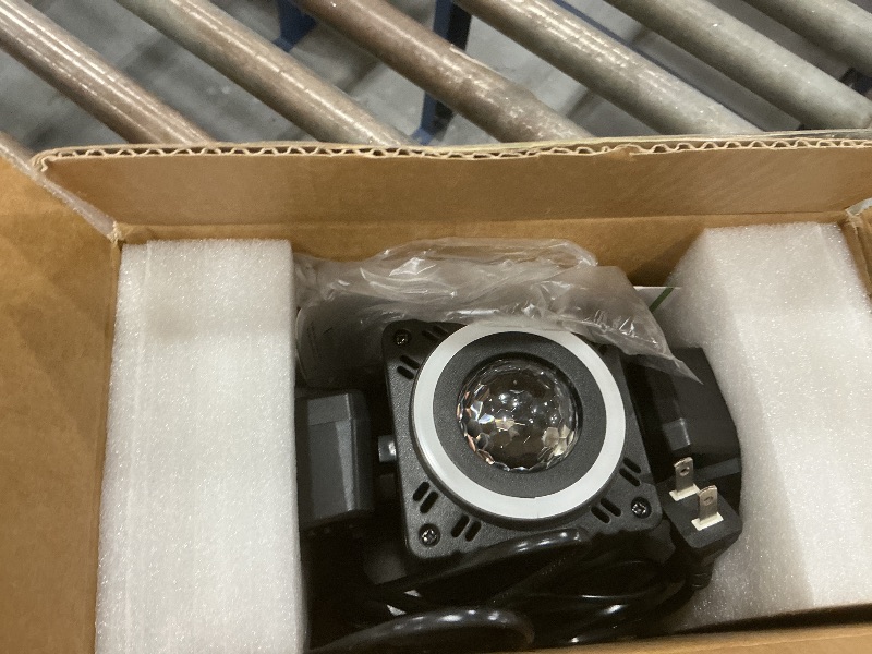 Photo 1 of WZYBUTA Moving Head Stage Light with RGBW, Laser, Magic Ball, and Light Strip