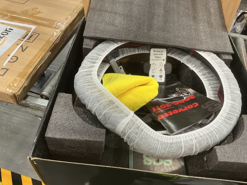 View 2 of TESFEEL Steering Wheel for Chevrolet Corvette C6 2006-2011