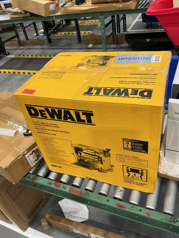 View 2 of DEWALT DW734 15-Amp 12-1/2-Inch 3-Knife Benchtop Planer