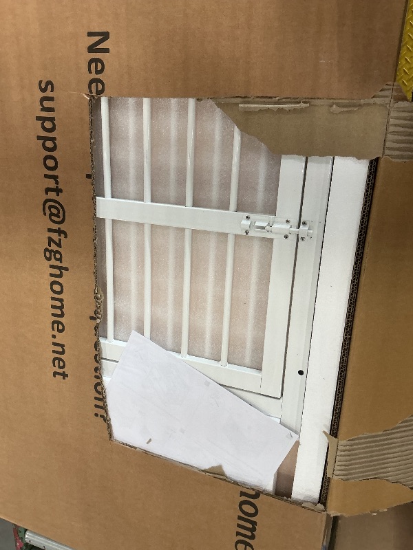 View 2 of FZGhome 42" Furniture Style Dog Crate with Wheels