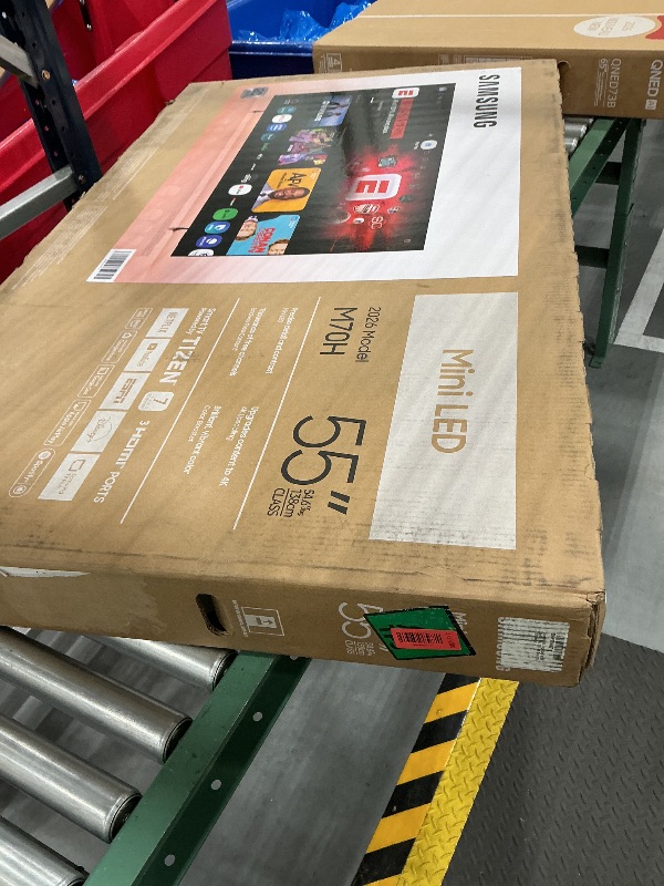 View 2 of MAJOR DAMAGE---------------------------------SELLING FOR PARTS ONLY -------------------------------------
Samsung 55-Inch Class M70H Series, Mini LED, 4K, Smart TV, 2026 Model