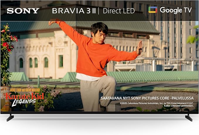 Photo 1 of BRAVIA 3? 50XR32M2 Smart 4K Sony TV (Google TV), XR Processor with AI Technology, 120Hz with Dolby Vision/Atmos, Compatible with PS5, Model 50XR32M2 [Energy Class F]