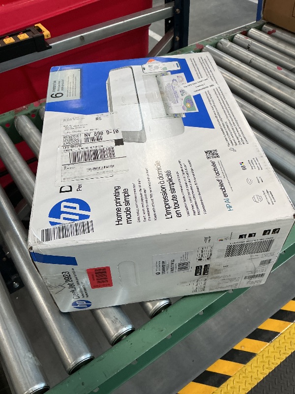 View 2 of HP DeskJet 2923 Color Inkjet Printer | Wireless | All-in-One