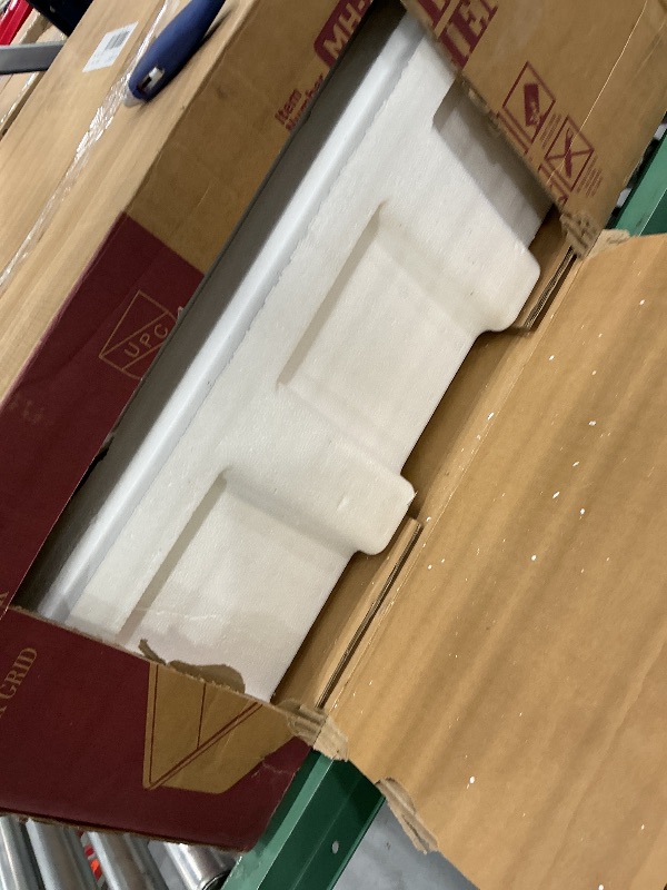 View 3 of HOMLYLINK 27" Fireclay Undermount Kitchen Sink - White