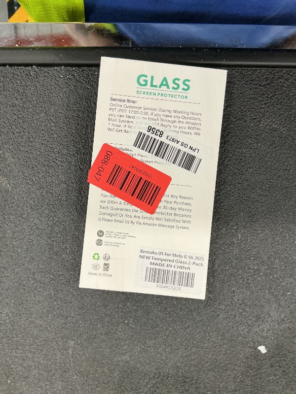 View 2 of Bencuku 2 Pack Screen Protector for Motorola Moto G 5G 2025 Tempered Glass