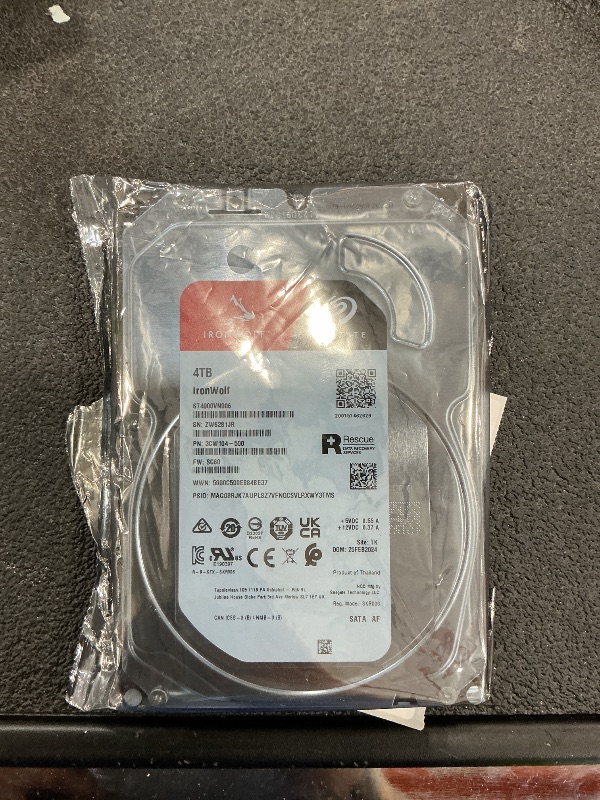 View 2 of Seagate IronWolf 4TB NAS Internal Hard Drive