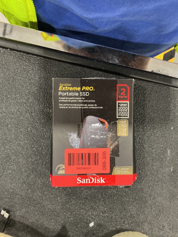 View 2 of SanDisk 2TB Extreme PRO Portable SSD