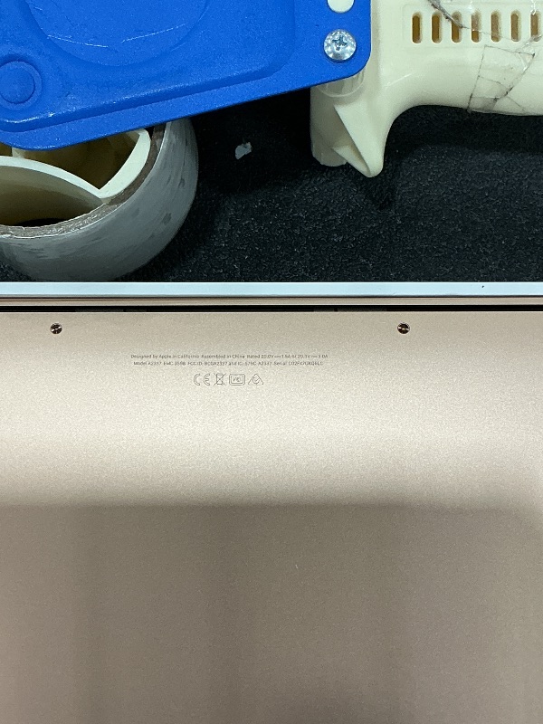 View 2 of Apple MacBook Air M1 Chip 13" Retina Laptop, 8GB RAM, 256GB SSD, Gold