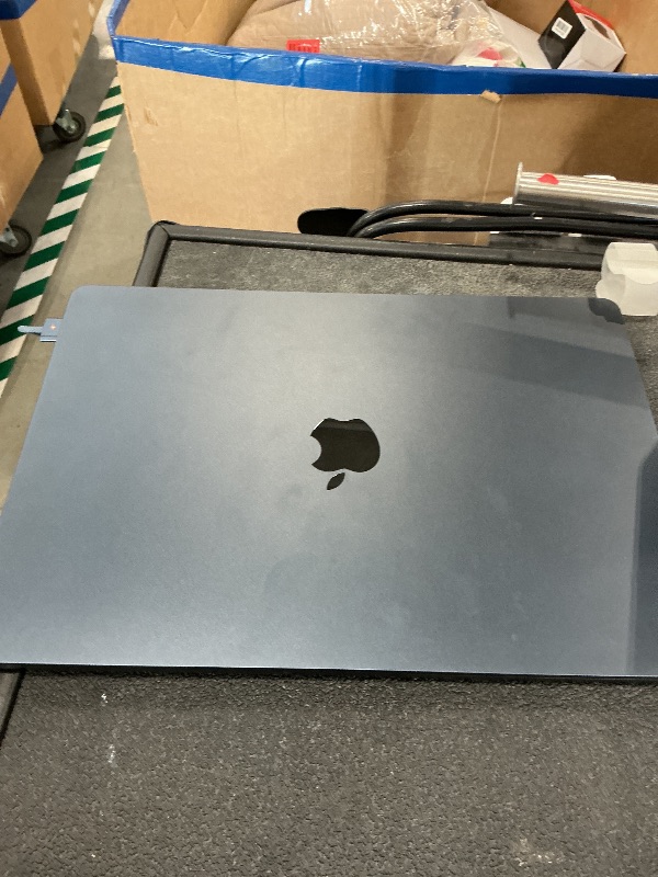 View 3 of Apple 2025 MacBook Air 15-inch Laptop with M4 chip: Built for Apple Intelligence, 15.3-inch Liquid Retina Display, 16GB Unified Memory, 256GB SSD Storage, 12MP Center Stage Camera, Touch ID; Midnight