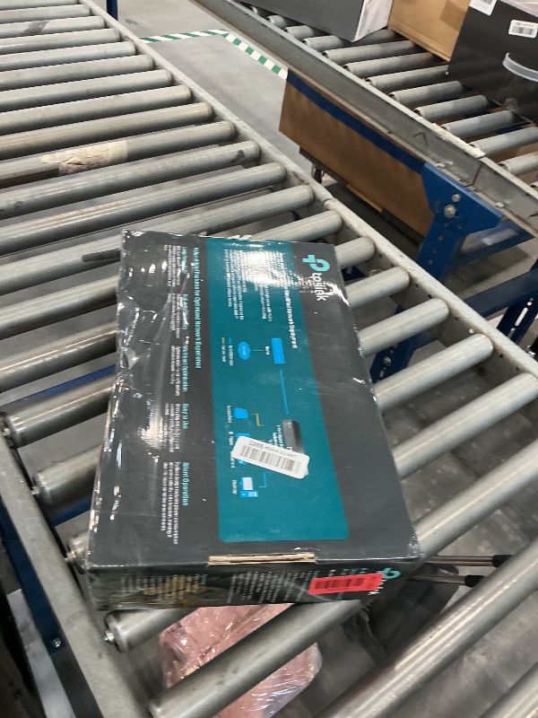 View 2 of TP-Link 8 Port Gigabit PoE Switch | 8 PoE+ Ports @126W | Plug & Play | Limited Lifetime Protection | Desktop/ Rackmount | Prioritized Power Supply | Sturdy Metal | Shielded Ports (TL-SG1008MP)