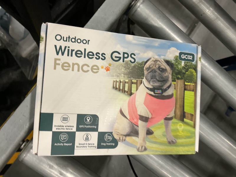 View 2 of GPS Wireless Dog Collar Fence System - No Monthly Fee App Control, Custom Polygon Boundary & Remote Training, Free Phone Tracker for Up to 5 Pets, Virtual Electric Fence for Dogs