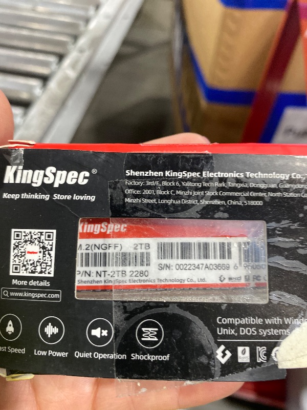 View 3 of KingSpec M.2 SATA III 2280 Internal SSD
