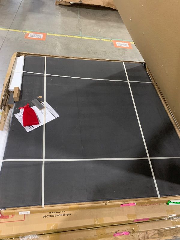 View 2 of JOOLA Table Tennis Conversion Top with Net Set - Full Sized MDF Ping Pong Table Top for Pool Table - Quick Assembly with Foam Backing to Protect Billiard Table