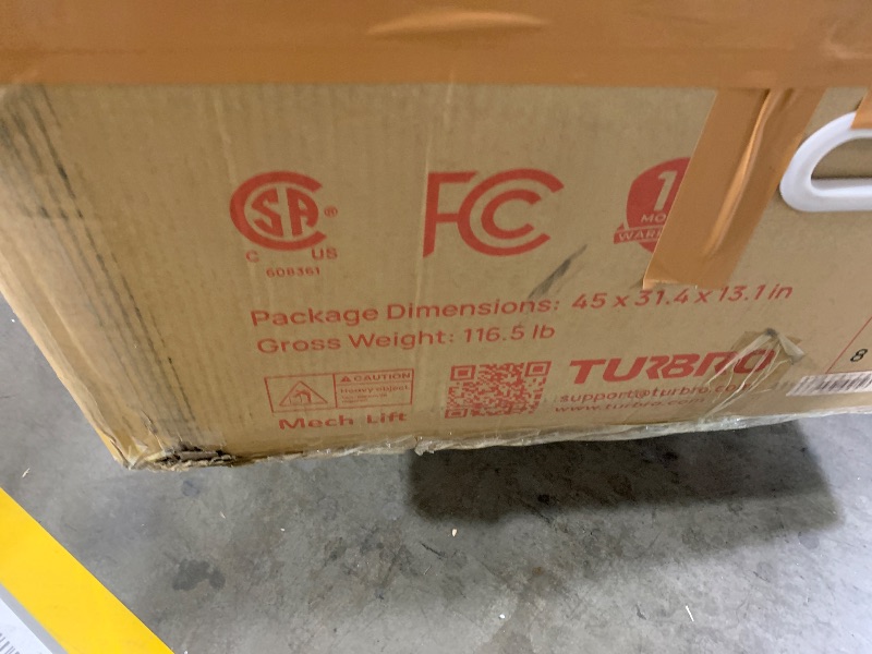 Photo 1 of TURBRO 13.5K BTU Inverter RV Air Conditioner
