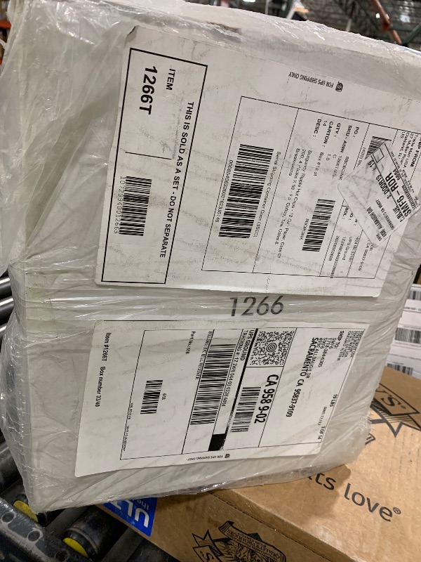 View 3 of Sharp Plates Rose Trans 8" Case of 120 (12 packs x 10)