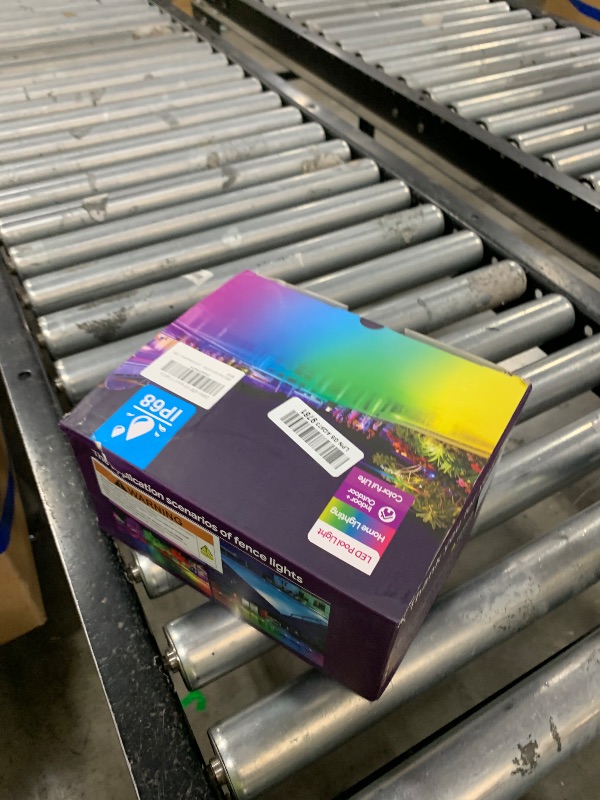 View 2 of AHAWILL 150ft RGB Pool String Lights, IP68 Waterproof, App Control