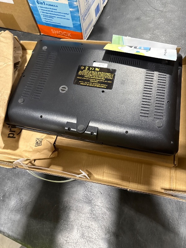 Photo 1 of BOKYOK 16.9" Portable DVD Player 14.1" HD Swivel Screen