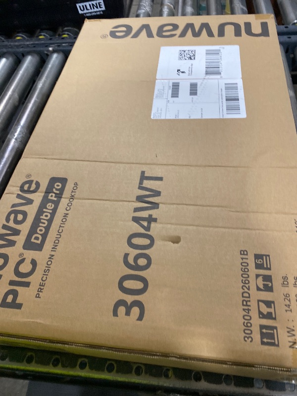 Photo 1 of Nuwave Double Pro Cooktop Induction Countertop Burner, Portable, 50°F-575°F