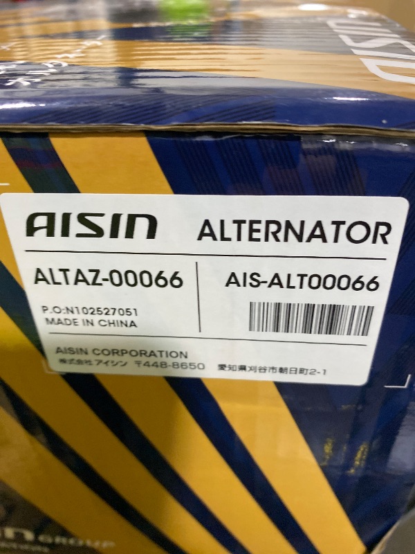 Photo 1 of AISIN ALTAZ-00066 Alternator - 200A, 12V