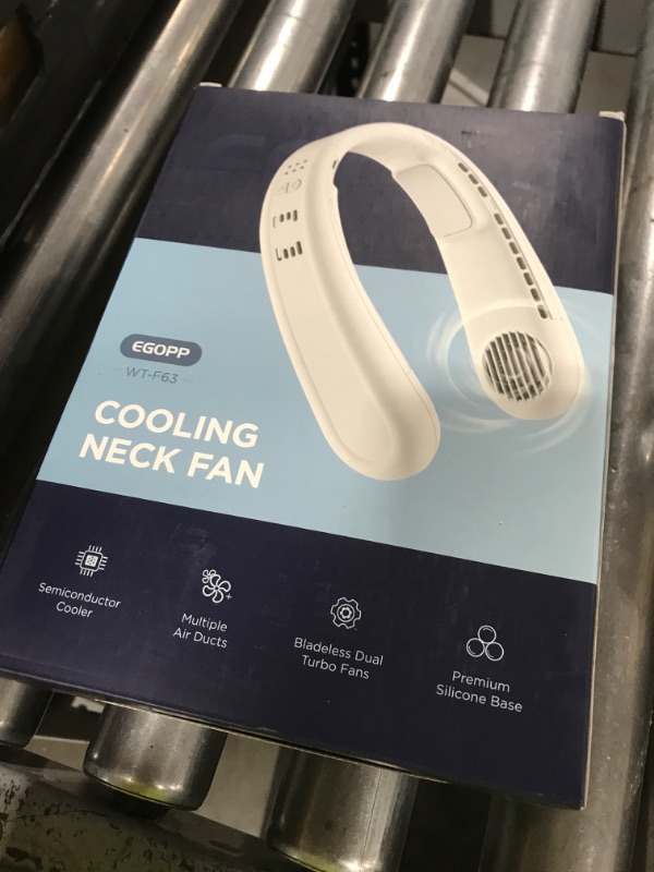 View 2 of EGOPP Neck Fan with Double Semiconductor Coolers