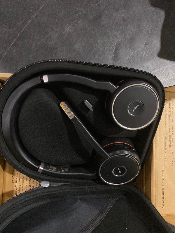 Photo 1 of Jabra Evolve 75 SE Bluetooth Headset - Black