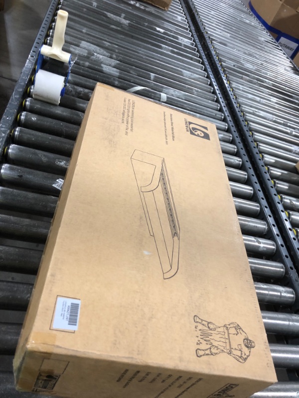 View 2 of LONGRUN 60cm Pond Waterfall Blade,Stainless Steel Curvd Pool Fountain with RGB Bluetooth LED Light, Complete Waterfall & Stream Kits for Outdoor Water Features