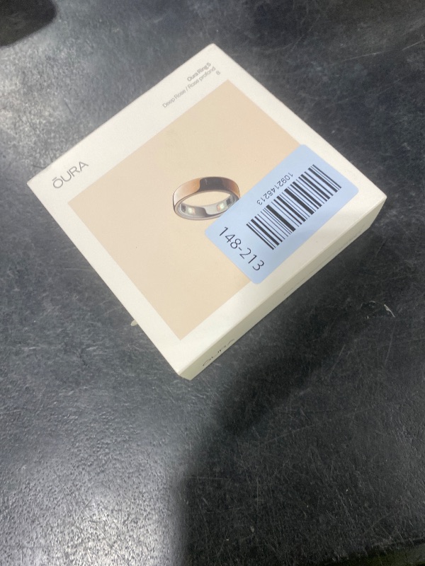 Photo 1 of Oura Ring 5 Smart Ring - Deep Rose - Size 8