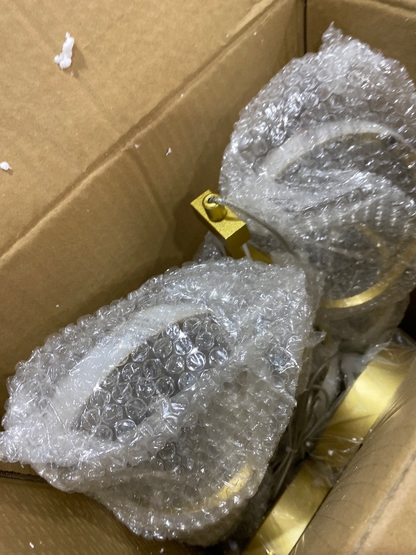 Photo 1 of Pendant Lights,3 Pack Brushed Gold Pendant Lighting for Kitchen Island,LED Pendant Lights 3 Color Temperature,Modern Pendant Light Fixtures,Gold Brass Pendant Lighting,Dimmable Spiral Ceiling Light