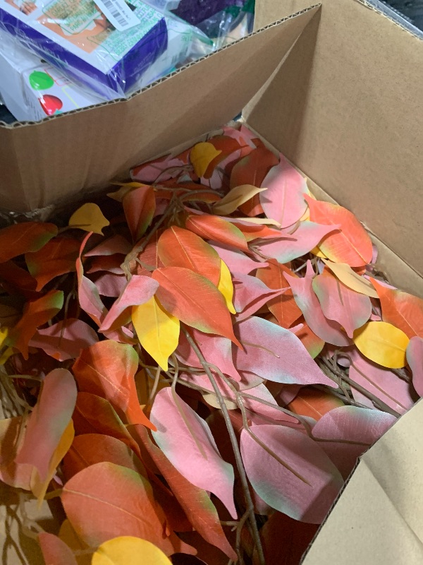 View 3 of Thiccywoov 2 Pack 4ft Faux Fall Trees