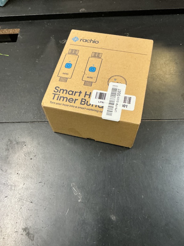 Photo 1 of Rachio Smart Hose Timer Bundle: Faucet Timer, 2 Valves + 1 WiFi Hub