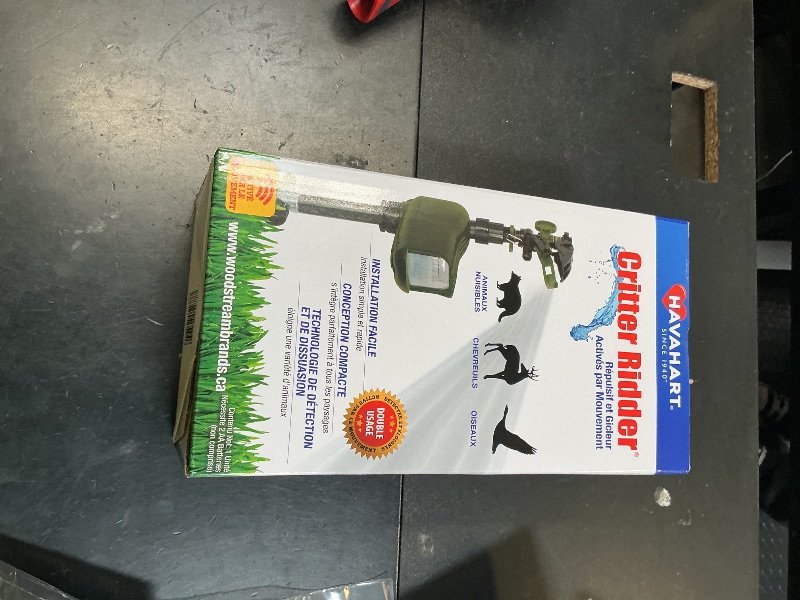 Photo 1 of Havahart Critter Ridder, Motion Activated Animal Repellent Sprinkler