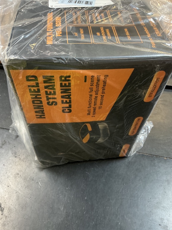 Photo 1 of CHOWERFLY Gray Yellow Steam Cleaner