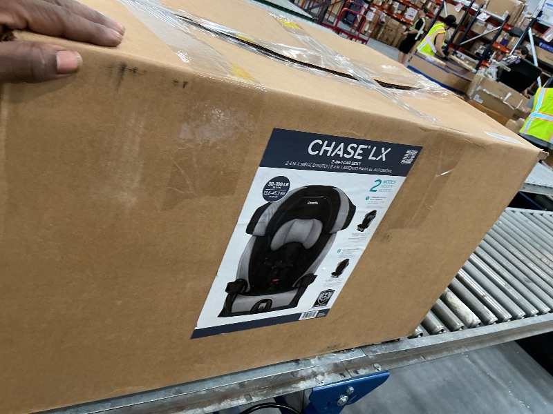 View 2 of Evenflo Chase LX Harnessed Booster Car Seat (Jameson Gray)