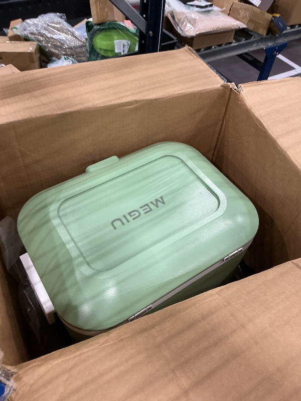 Photo 1 of Megiu Car Refrigerator Portable 12V Fridge 19 Quart (18 Liter) 12 Volt Freezer Compressor Cooler 12V/24V DC 110?240 V AC for Truck Van RV Camper SUV and Home Use -18?~+15?