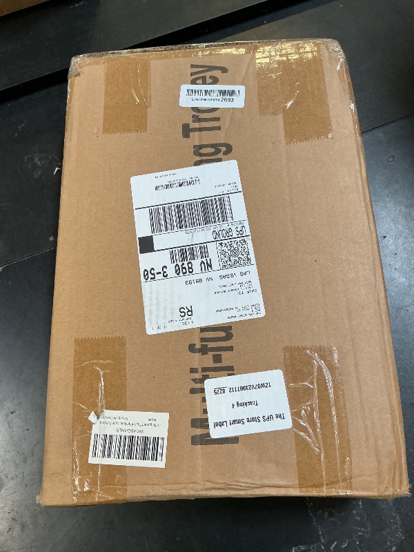Photo 1 of Folding Hand Truck Dolly - 600 LB Capacity, Heavy-Duty Wheels and Compact Design for Moving Heavy Loads in Warehouses, Offices, Homes, and Shopping