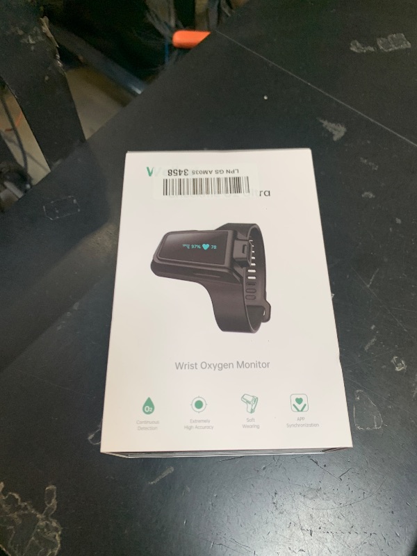 Photo 1 of Wellue Wrist Pulse Oximeter | 100-Hour Endurance SpO2 Monitor