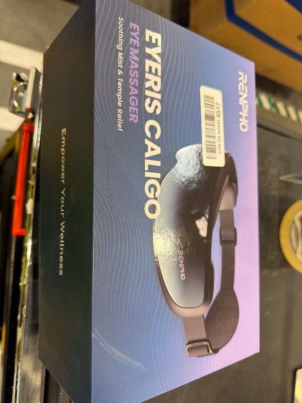 Photo 1 of RENPHO Eye Massager with Mist & Temple Massage