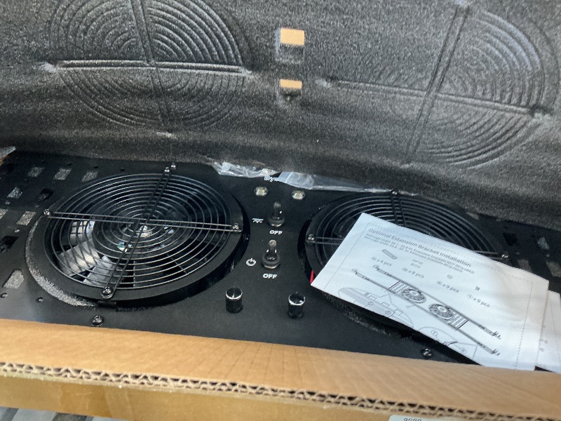 Photo 1 of BystralX UTV Fan with Variable Speed Dial, Dual 8 Inch Roof Fan
