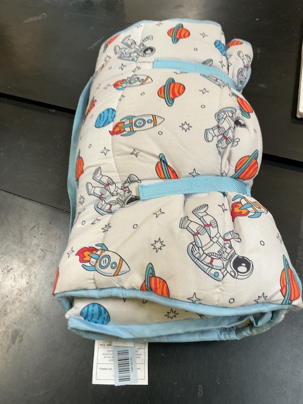 Photo 1 of Lasoftan Toddler Nap Mat - 50" x 21" Astronaut