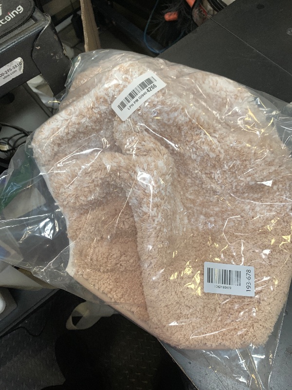 Photo 1 of Bsmathom 1 Piece Microfiber Bath Rug Set - Beige