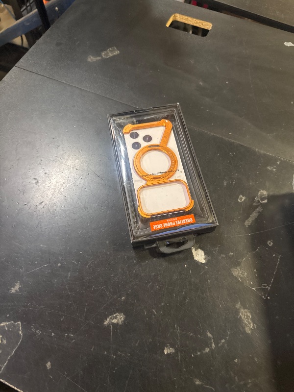Photo 1 of OATSBASF Metal Case for iPhone 17 Pro - Orange
